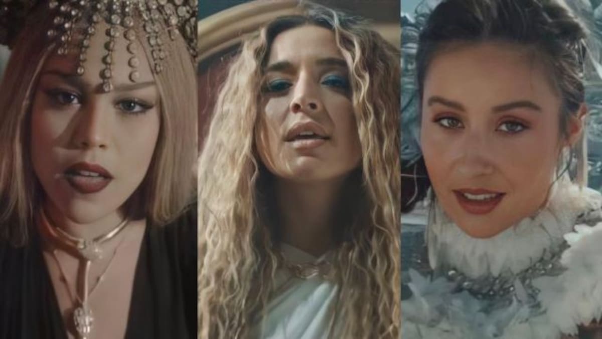 Lola Indigo, Danna Paola y Denise Rosenthal presentan 'Santería'