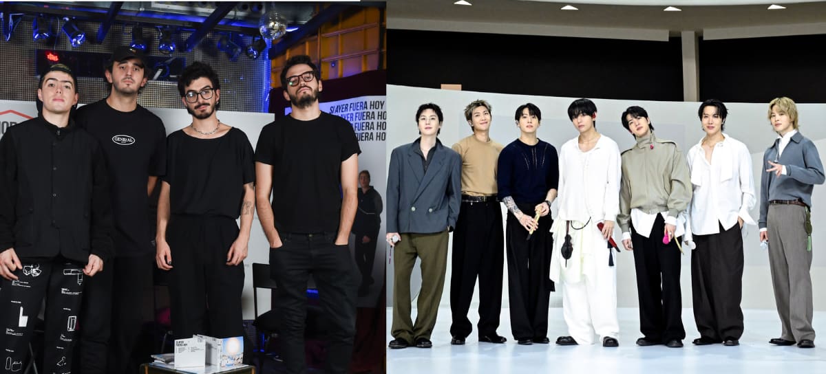 Créditos: Morat enfrenta a BTS en el Mundial de LOS40 Colombia - Getty Images