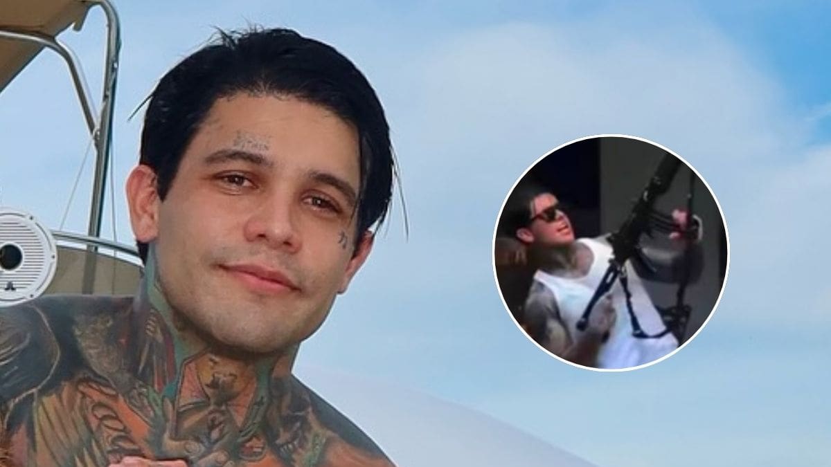 Yeferson Cossio reveló su versión tras polémica foto con fusil de la policía: "nunca se le apuntó a nadie"