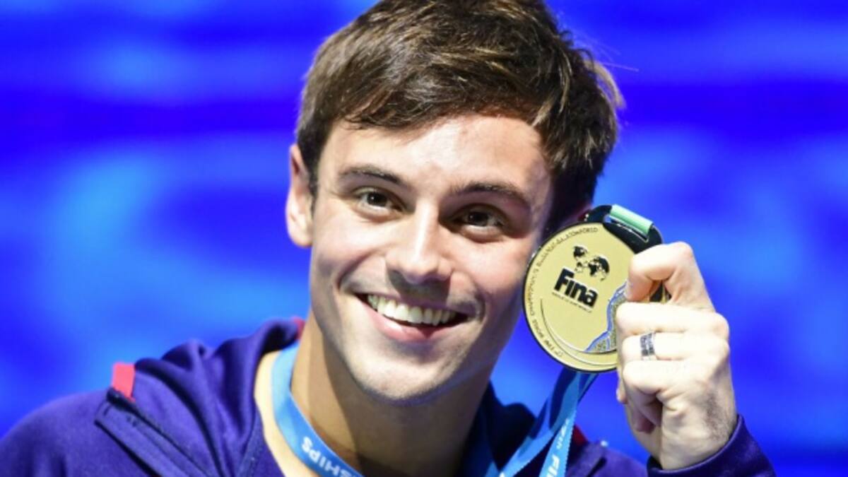 Tom Daley y su marido Dustin Lance Black celebraron de esta forma San Valentín