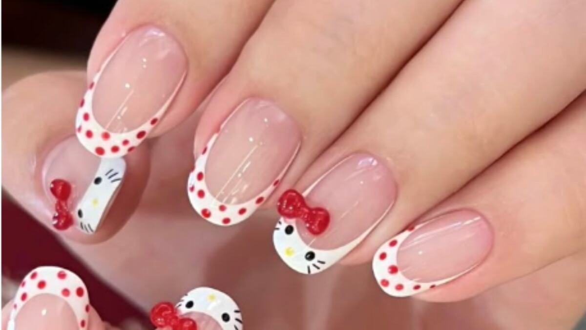 Hello Kitty blanco, rojo // Créditos: Pinterest