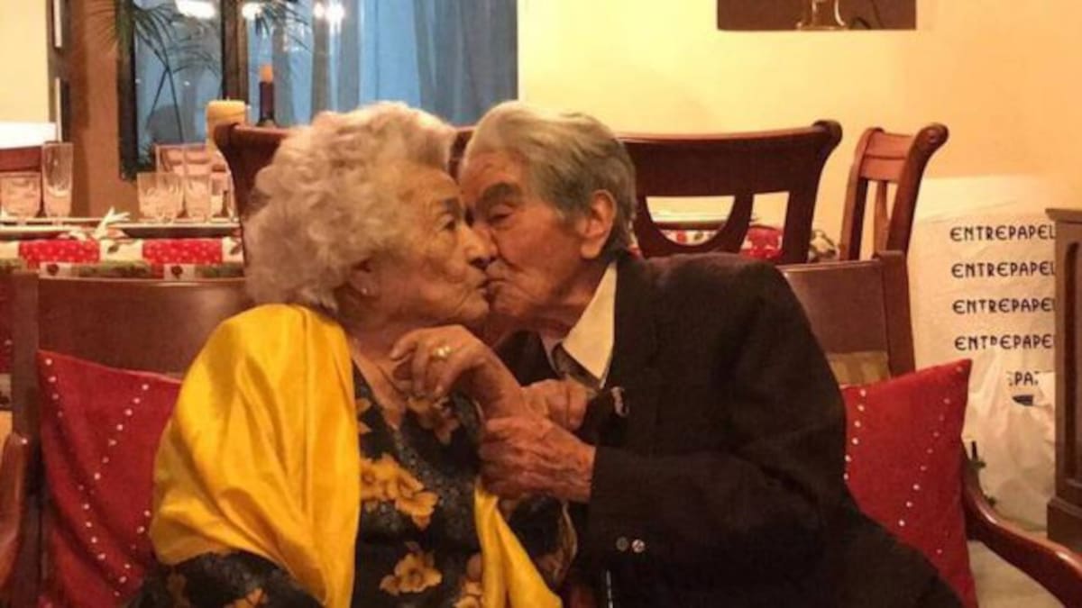 Pareja de abuelitos rompen Récord Guinness por ser el matrimonio más longevo