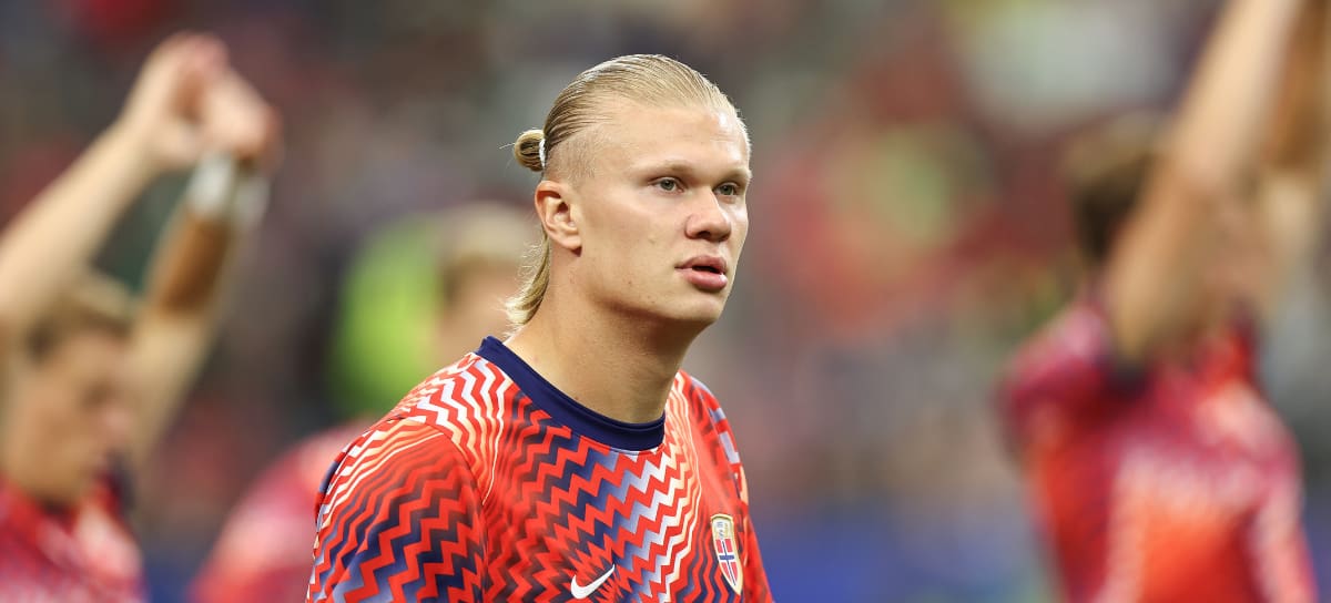 Créditos: Haaland, jugador de Noruega - Foto tomada de Getty Images