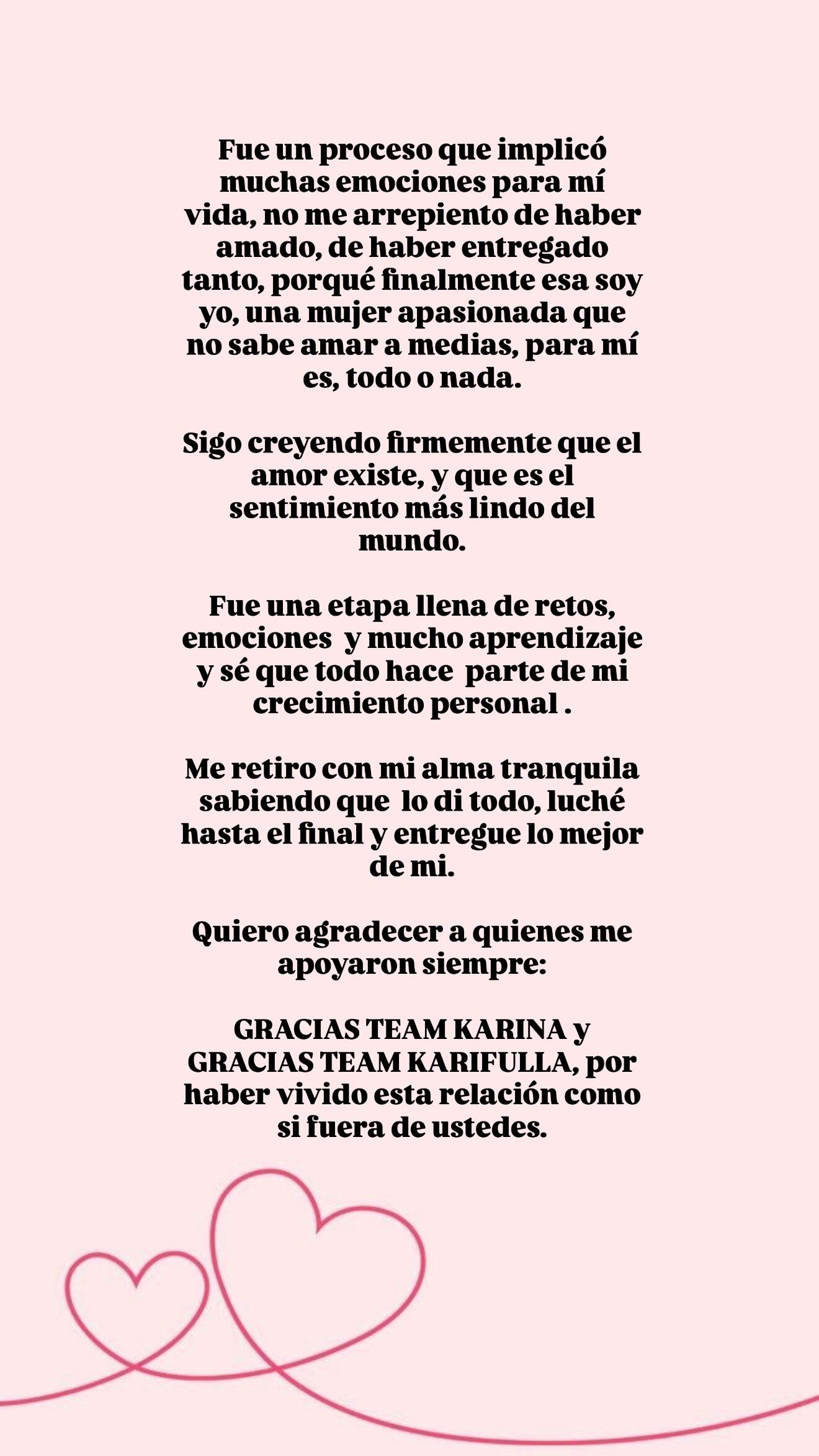 Créditos: Karina García - Historias de Instagram