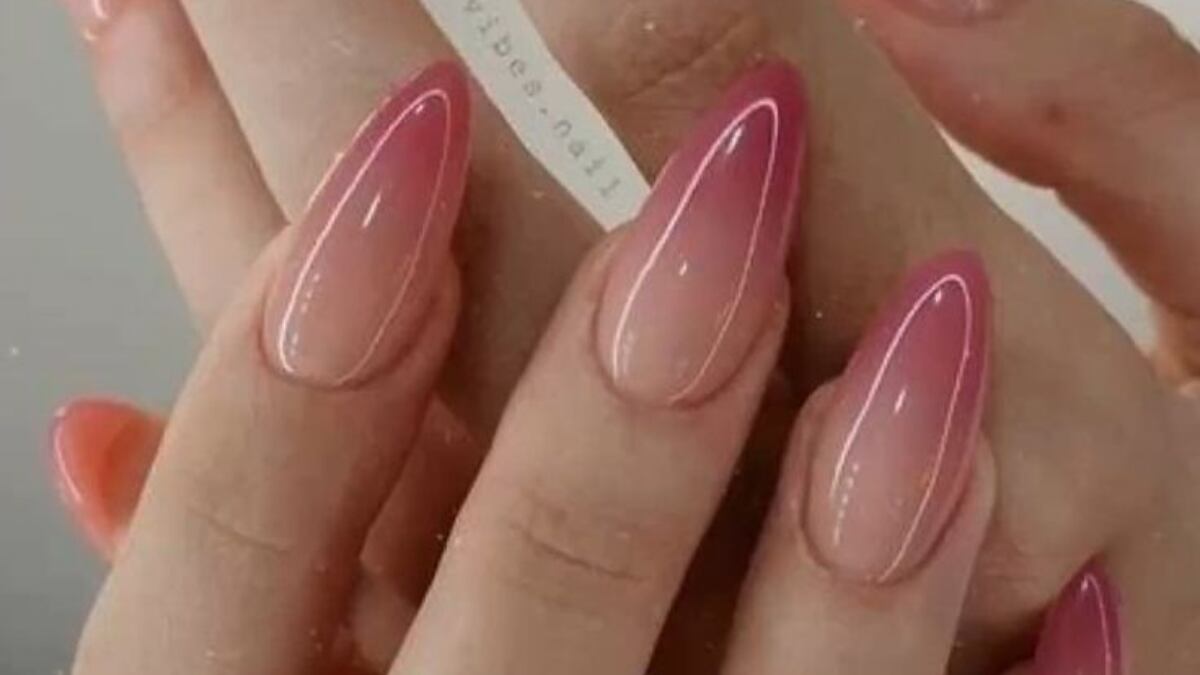 Uñas ombré | Créditos: Pinterest