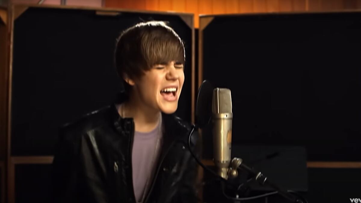 Crédito: Youtube Justin Bieber