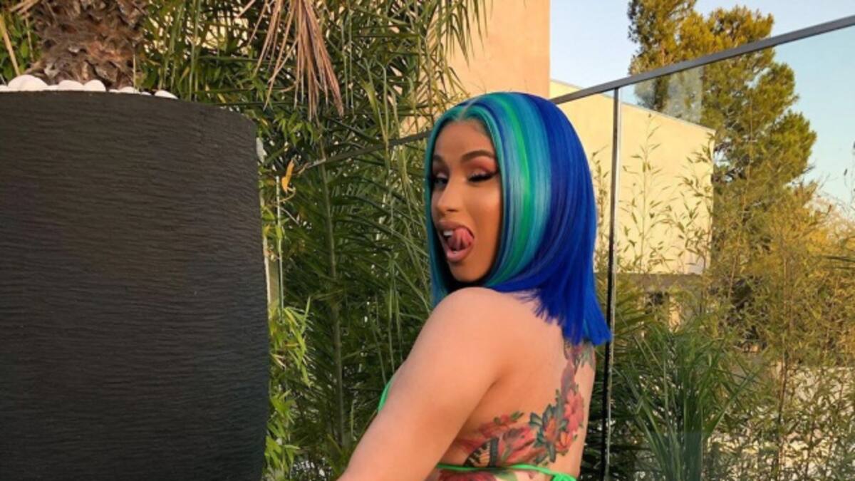 Desde los hombros hasta la cola: así es el nuevo tatuaje de Cardi B