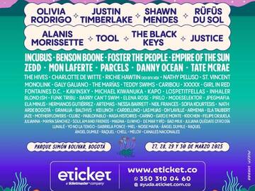 Justin Timberlake, Olivia Rodrigo y más artistas que estarán en el Festival Estéreo Picnic 2025