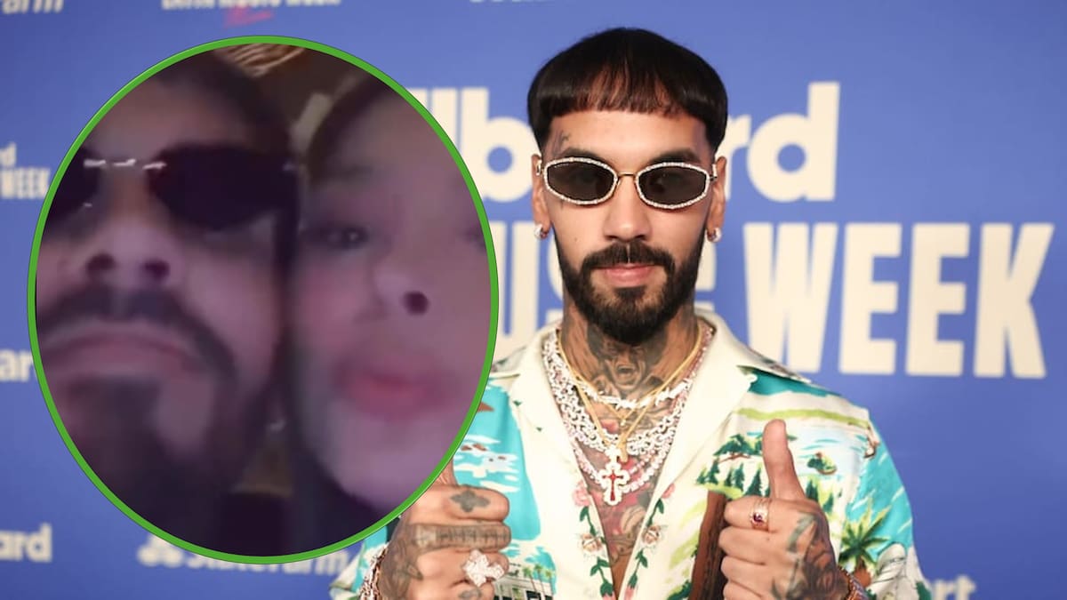 Anuel AA reaparece con misteriosa mujer muy "acaramelado" ¿le puso los cachos a Laury Saavedra?