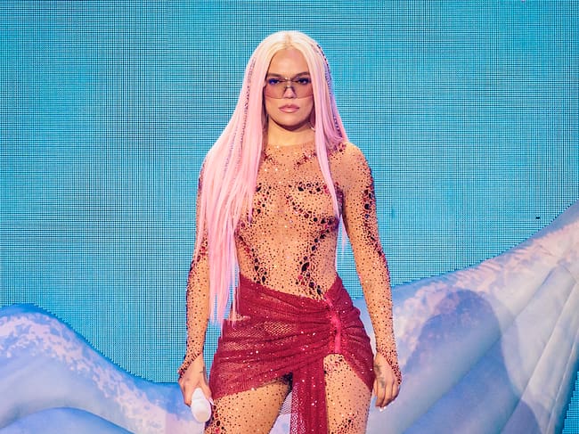 Karol G en Milan | Photo by Sergione Infuso/Corbis via Getty Images