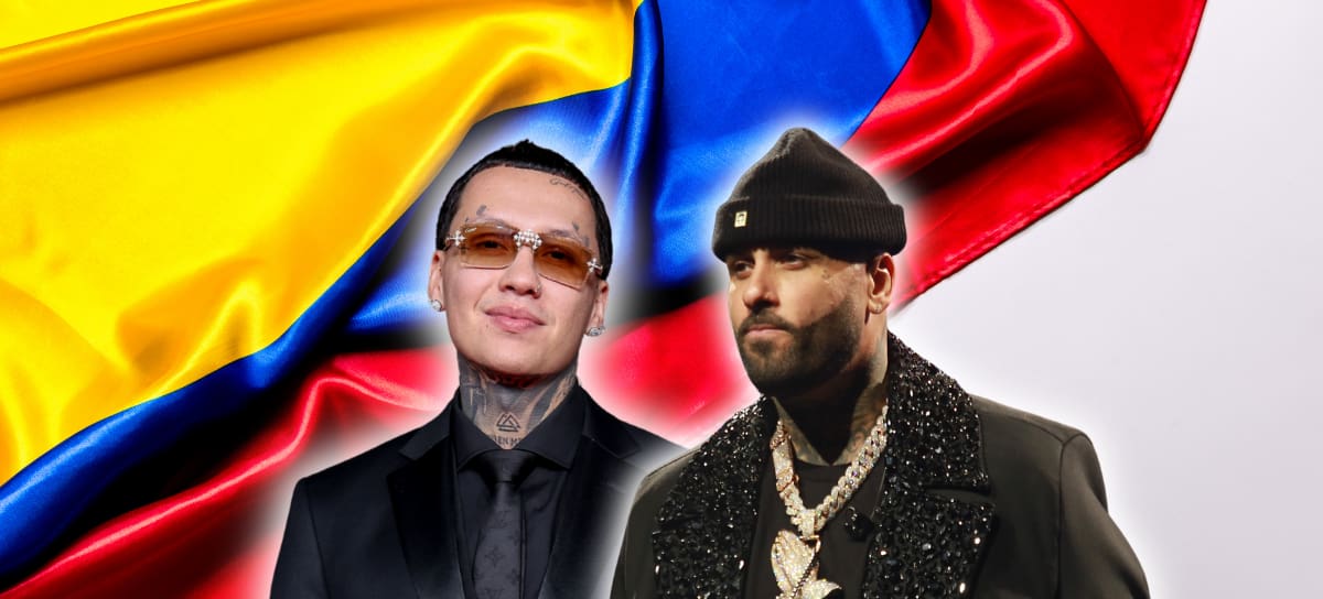 Blessd y Nicky Jam Colombia | Créditos: Getty Images