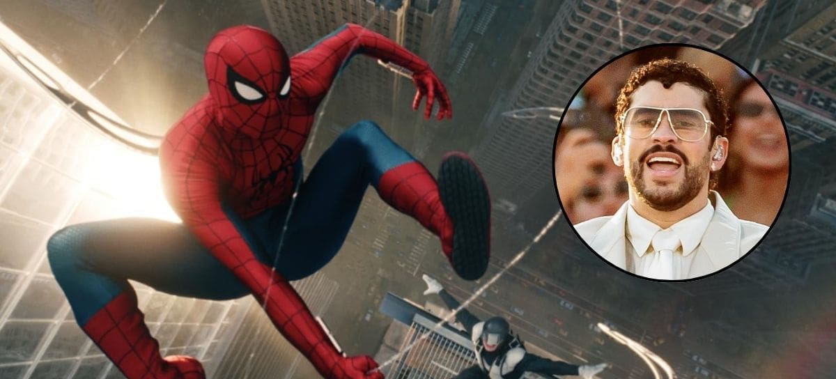 'Spiderman: Brand New Day' y Bad Bunny // Crédito: Getty Images e IMDb.