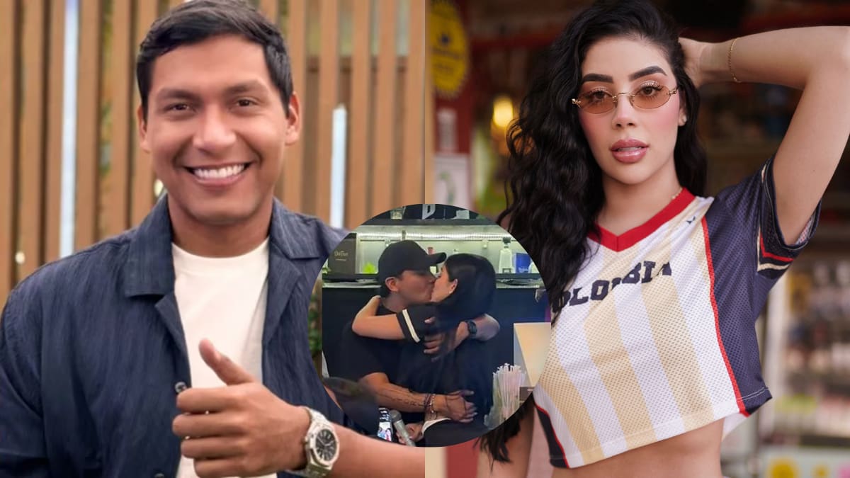 VIDEO: Juanda Caribe y Mariana Zapata habrían confirmado su relación con apasionado beso ¿Son novios?
