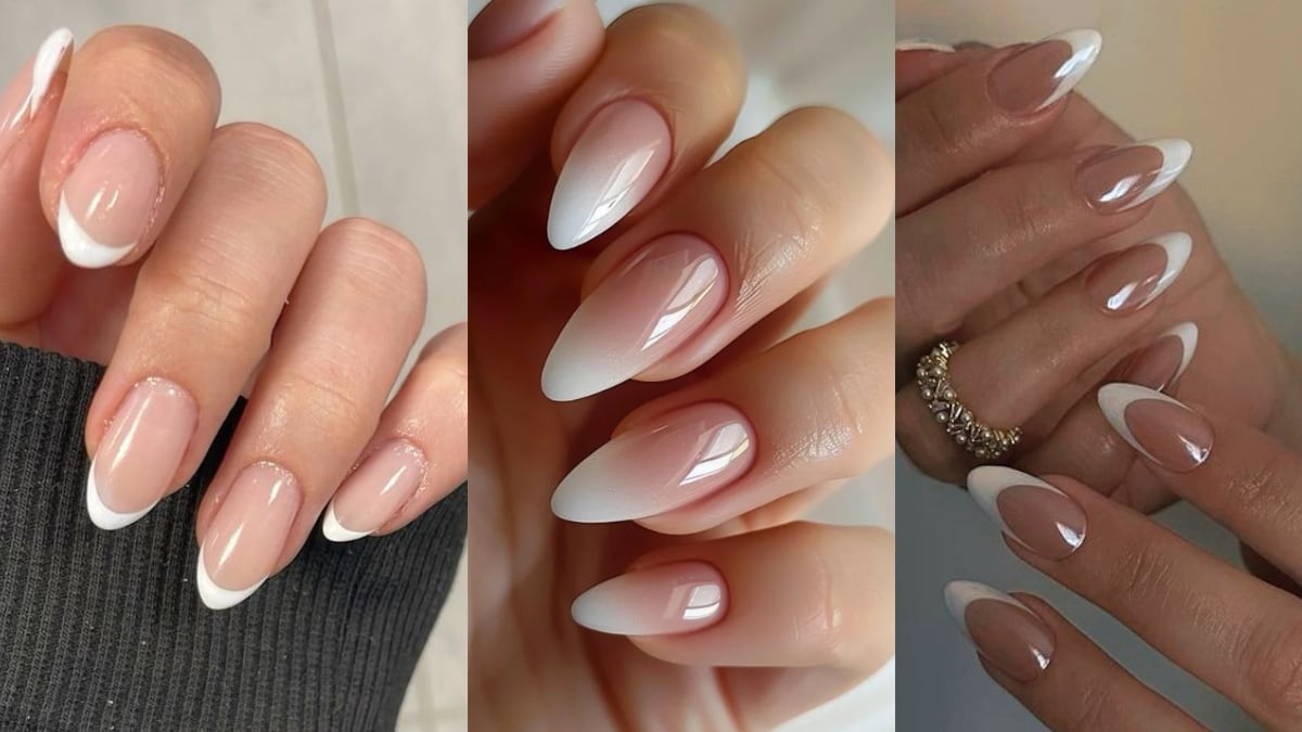 Uñas francés | Créditos: Pinterest