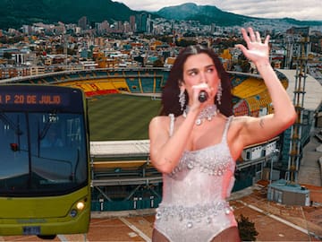 Dua Lipa en Bogotá: TransMilenio habilitó rutas exclusivas, ¿a qué hora inicia el concierto?