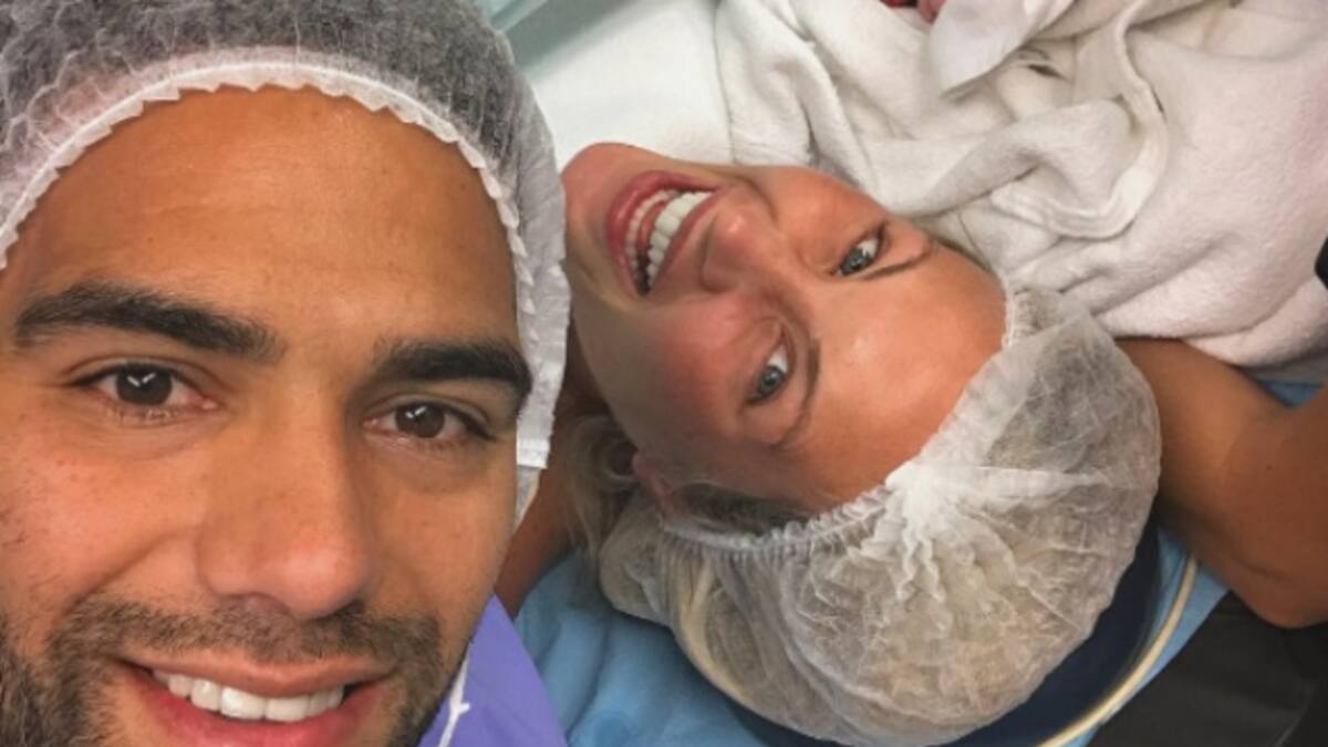 La razón por la que la tercera hija de Falcao se llama Annette