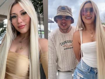 Ella es Angie Miller la presunta novia de B-King que lo acompañó en su último show en México