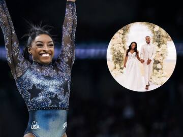 ¿Quién es el esposo de Simone Biles, la gimnasta que ganó el oro en los Juegos Olímpicos?