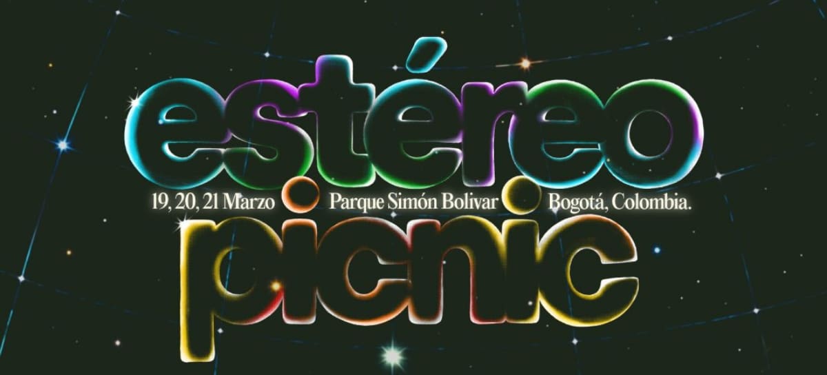 Cartel Festival Estéro Picnic | Créditos: Instagram