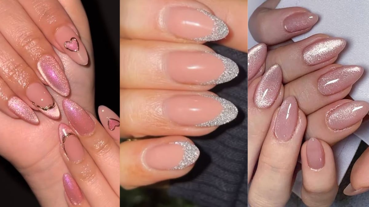 Créditos: Uñas con glitter - Pinterest