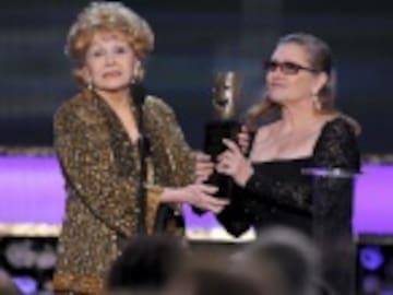 Muere la madre de Carrie Fisher a tan sólo unas horas del fallecimiento de la actriz