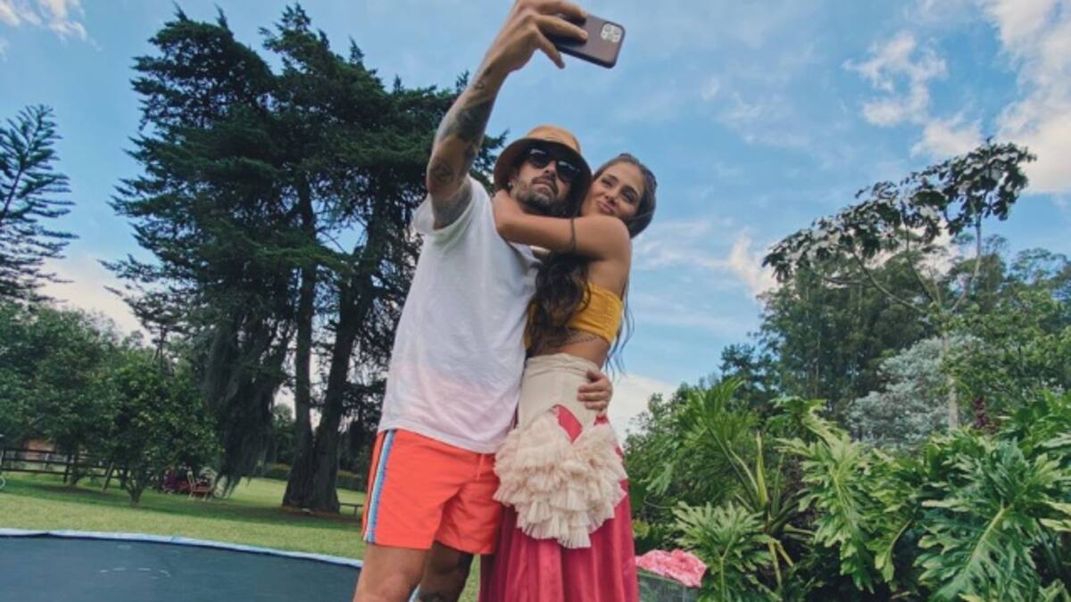 Mike Bahía se enoja con Greeicy por hacerle una broma