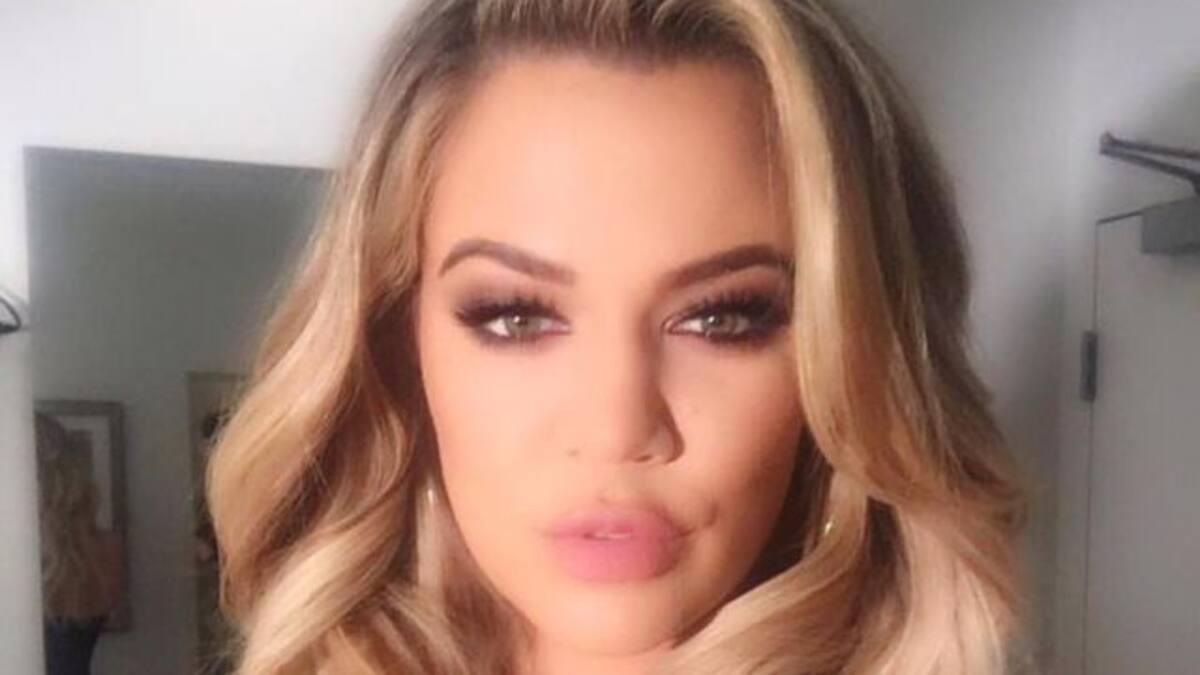 Khloé Kardashian demostró que no usa Photoshop con un vídeo en ropa interior