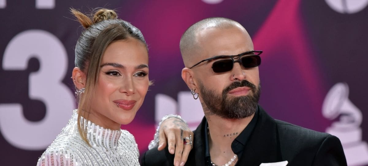 Greeicy Rendón y Mike Bahía // Crédito: Getty Images.