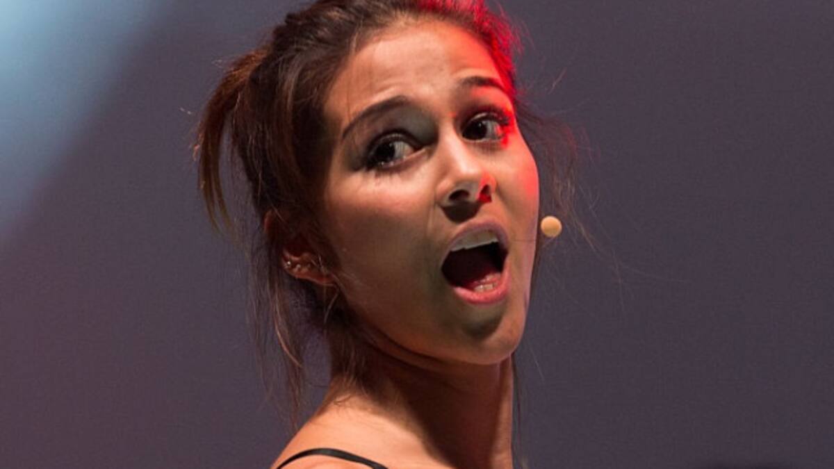 Con la boca abierta nos dejó Greeicy Rendón bailando danza árabe