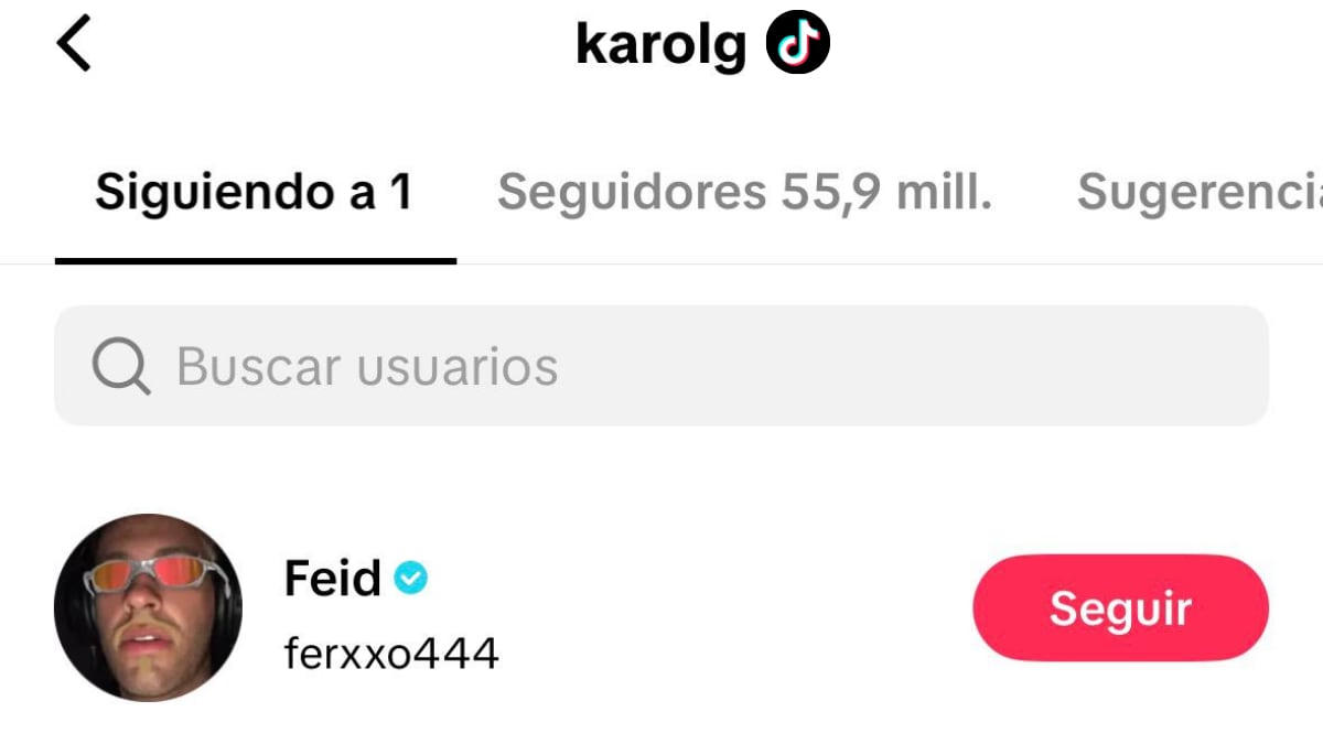 Crédiitos: Seguidos Karol G Tik Tok