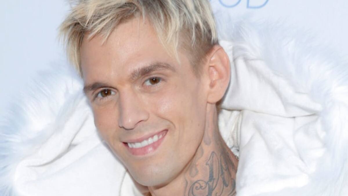 Aaron Carter termina herido en un accidente de tráfico