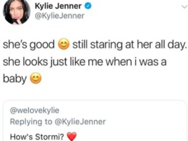 Captura Twitter Kylie Jenner
