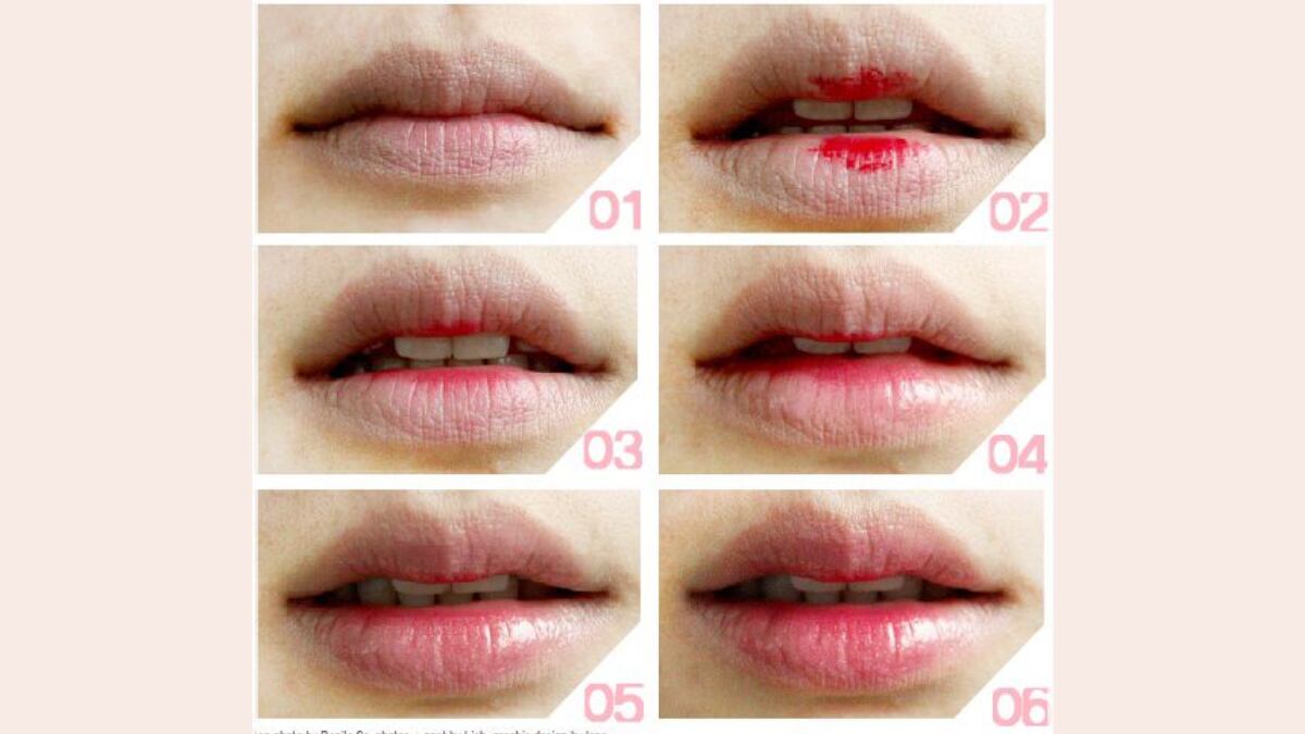 Labios de ‘bite’ o mordidos | Créditos: Pinterest