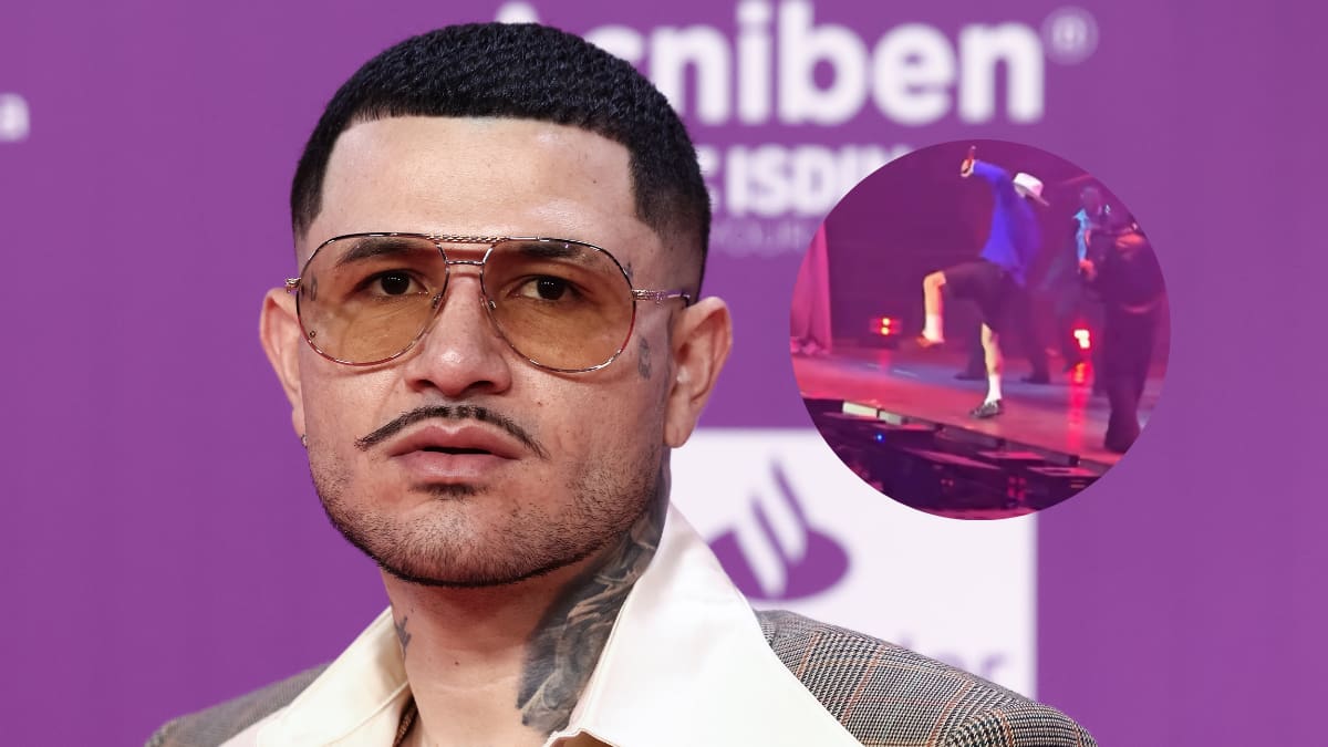 Kapo vivió vergonzoso accidente durante en concierto en Chile; así reaccionó