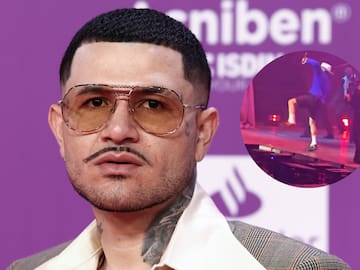 Kapo vivió vergonzoso accidente durante en concierto en Chile; así reaccionó