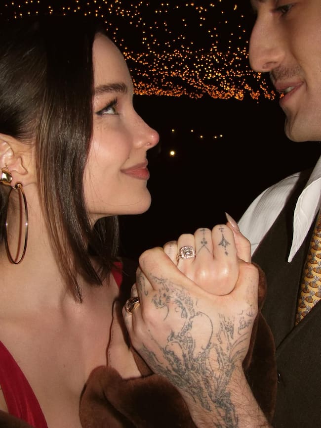 Dove Cameron y Damino David | Créditos: Instagram