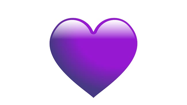 Corazón morado BTS | Getty Images