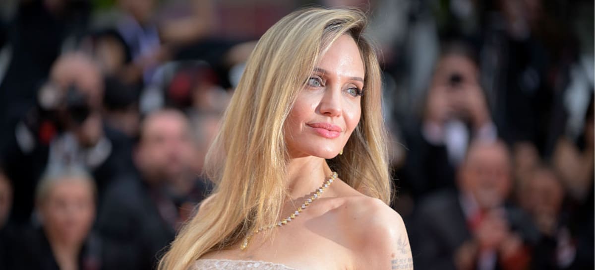 Imagen de Angelina Jolie en una alfombra roja. Foto de Getty Images.