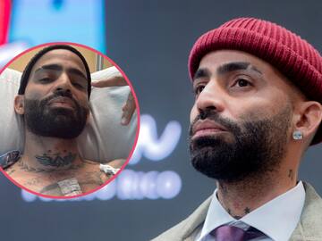 Arcángel reapareció en redes con impactantes fotos desde el hospital; “Mi corazón está enfermo”