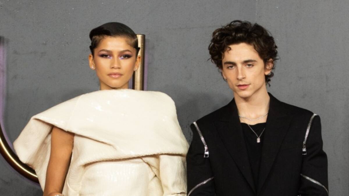 Zendaya y Timotheé Chalamet se roban, de nuevo, lo ojos de Hollywood