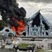 Impactantes imágenes del feroz incendio del escenario principal del Tomorrowland ¿Se cancela?