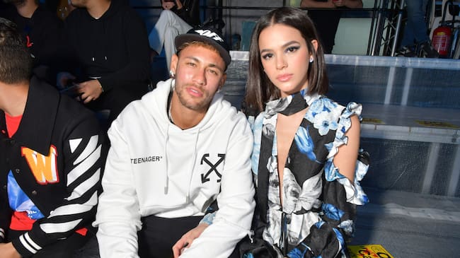 Neymar y su novia