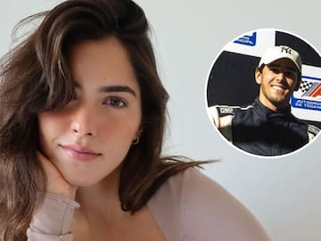 Él es el atractivo hermano de Paulina Vega; es piloto de carreras y despierta suspiros