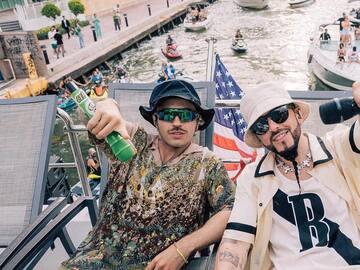 ¿Mucho ruido? Policía de Miami finalizó show improvisado de Feid y Yandel en un yate