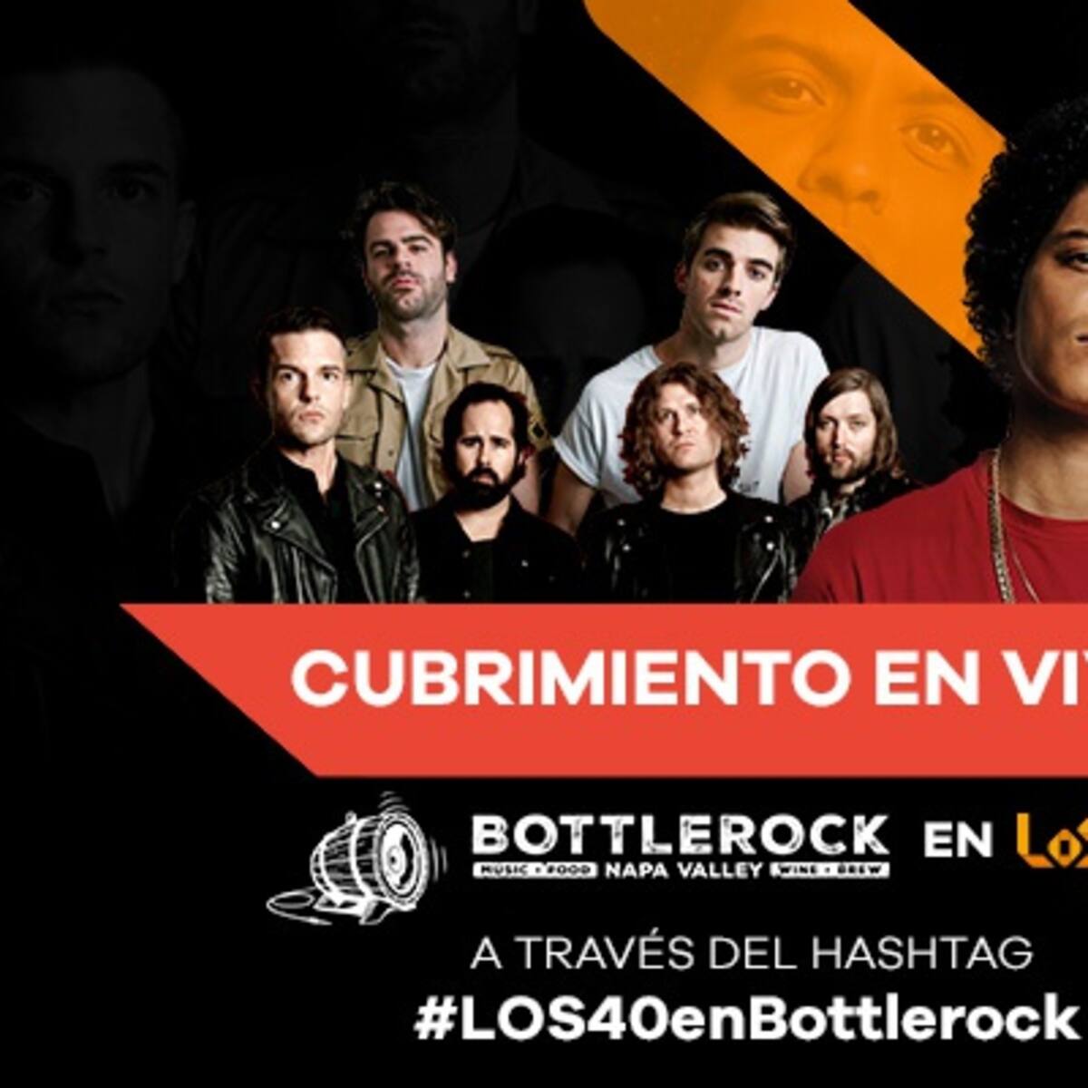 Vive el Festival Bottle Rock con LOS40.