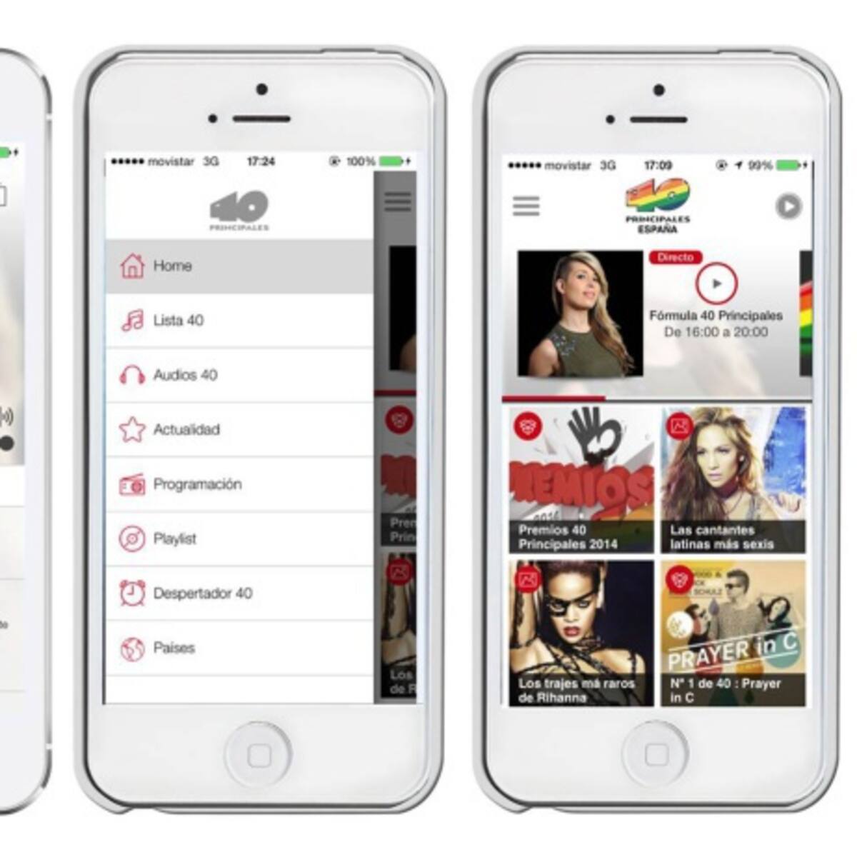 40 Principales estrena App móvil
