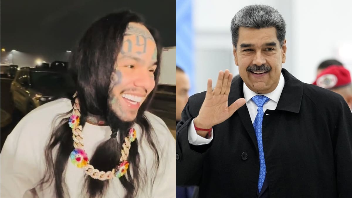 Tekashi 6ix9ine sale de prisión con insólito regalo de Nicolás Maduro; así lo presumió el cantante