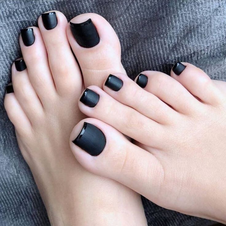 Créditos: ¿Cómo combinar el manicure y el pedicure? - Pinterest