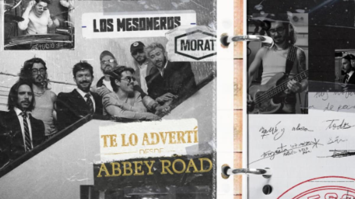 Letra de 'Te Lo Advertí', el nuevo lanzamiento de Morat en colaboración con Los Mesoneros