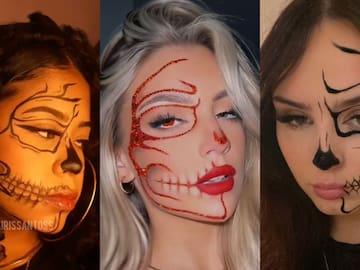 Mira estos 5 looks de maquillaje para Halloween súper sencillos de hacer en casa ¿qué necesitas?